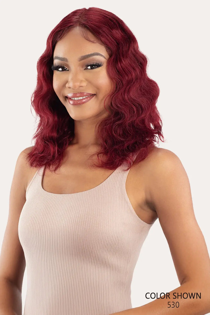 SHAKE N GO GOLDEN 100% HUMAN HAIR GLUEKLAESS HD 5" DEEP PART LACE FRONT WIG - ZARINA - BSW BEAUTY CANADA