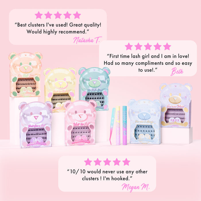 Shut The fluff Up UnBearlievable DIY Clusters - Unicorn Cosmetics