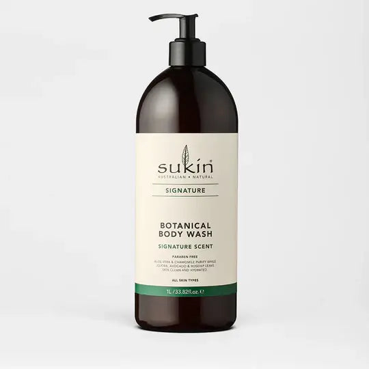 1litre sukin Signature Botanical Body Wash Signature Scent