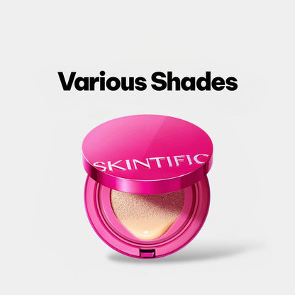 Skintific Cover Glow Perfect Pink Cushion Foundation 11g كريم أساس سكينتيفيك كوفر جلو بيرفكت بينك كوشن - Princess Cosmetics Qatar