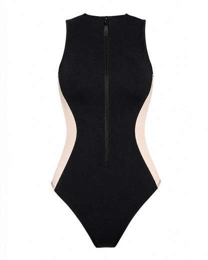 Outline image of Sleeveless Surfy - Contour Black/Oat