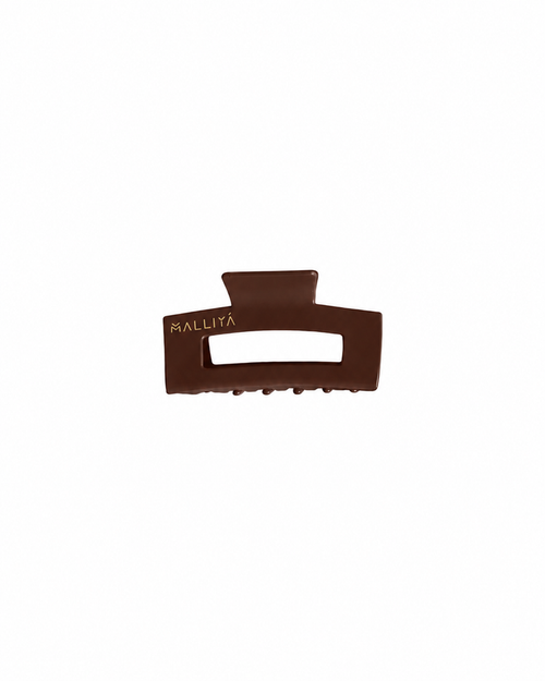 Small Claw Clip - Hot Chocolate - Malliya