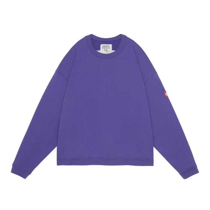 Solid Loose Crew Neck