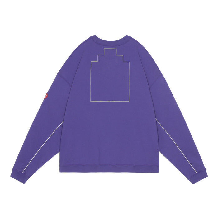 Solid Loose Crew Neck