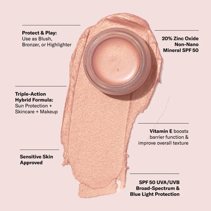 SPF 50 Color Balm (Frosted Petal)