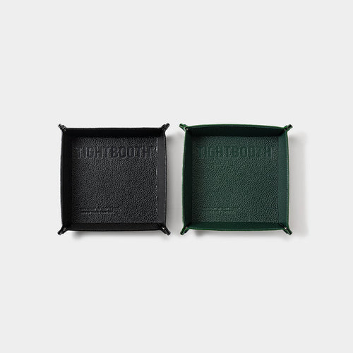 SQUARE LEATHER TRAY