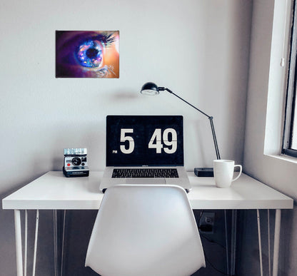 Stardust Small Canvas Print