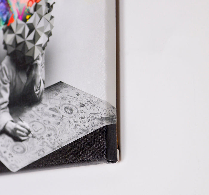 Study Small Canvas Print