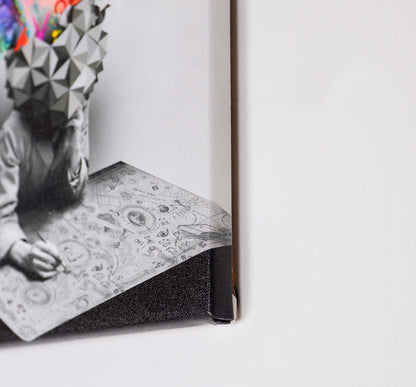 Study Small Canvas Print