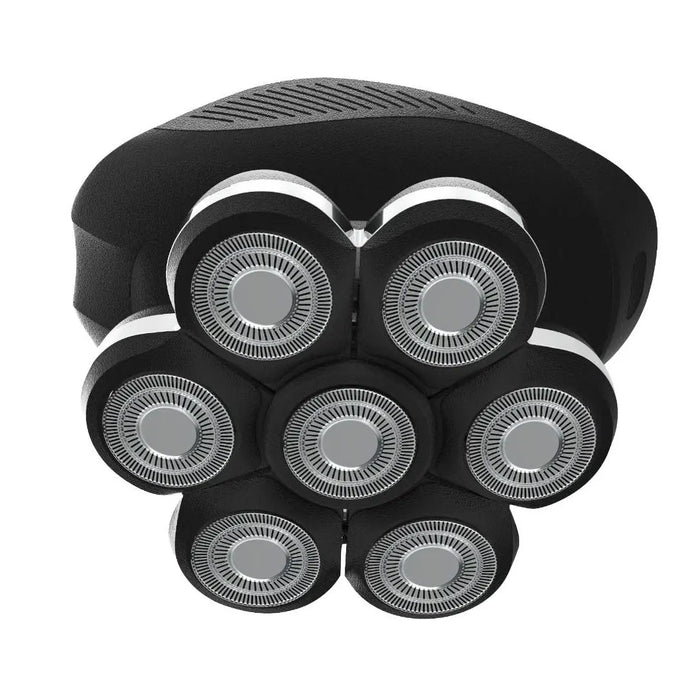 Stylecraft Ace 7 Head Shaver Set of electric shaver heads on a white background
