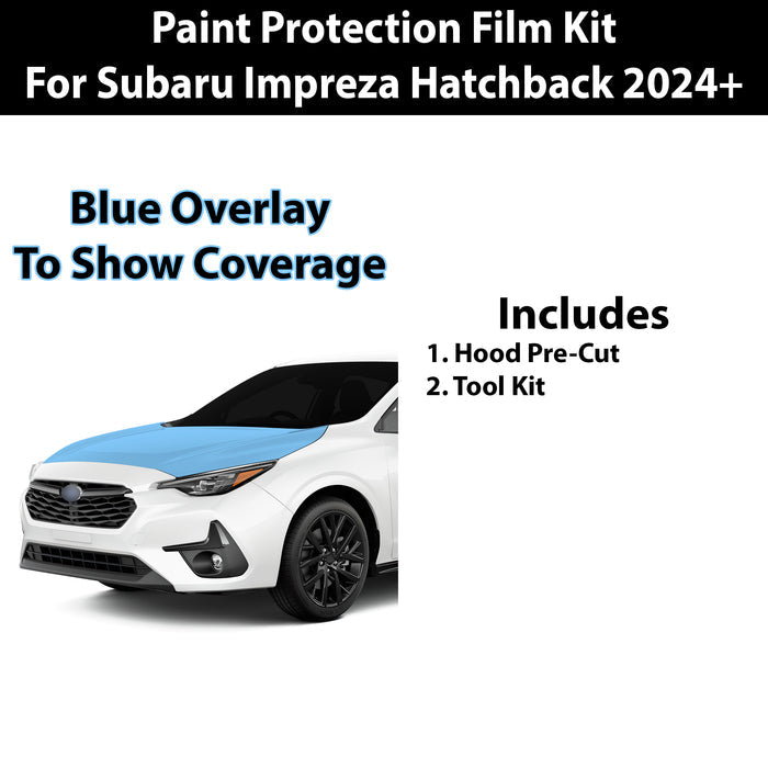 Precut Premium Paint Protection Film Clear Bra PPF Decal Film Kit Cover Fits Subaru Impreza 2024 - 2025 - Bogar Tech Designs