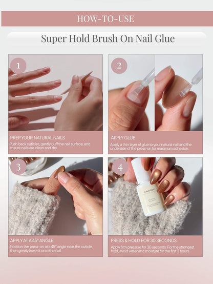 Super Hold Brush-On Nail Glue