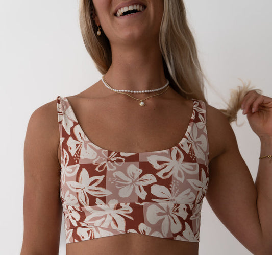 Surf Check Surf Bra