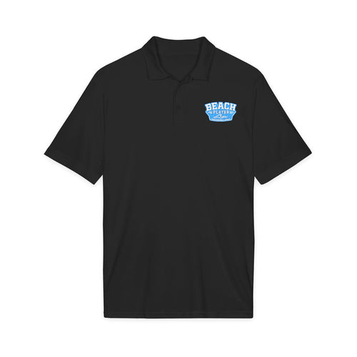 Surface Beach Vibes Polo Shirt — "Beach Week" Distressed Logo Performance Polo