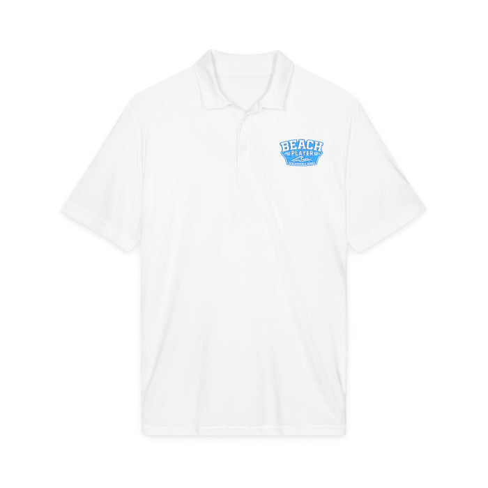 Surface Beach Vibes Polo Shirt — "Beach Week" Distressed Logo Performance Polo