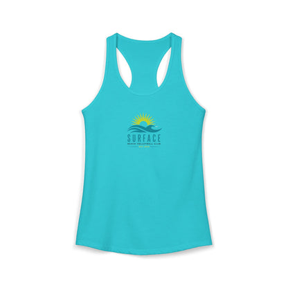 Surface Beach Volleyball Club Women's Racerback Tank - Beach Vibes