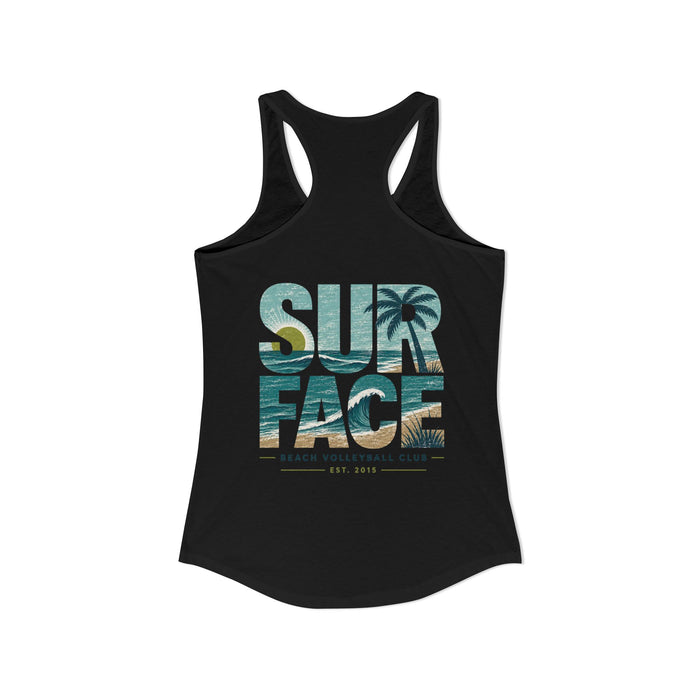 Surface Beach Volleyball Club Women's Racerback Tank - Beach Vibes