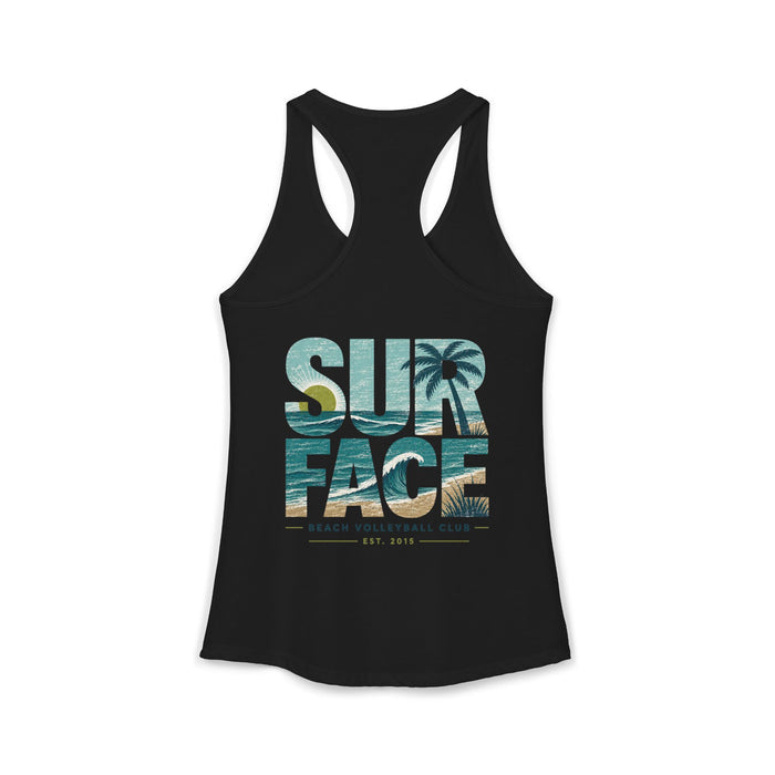 Surface Beach Volleyball Club Women's Racerback Tank - Beach Vibes