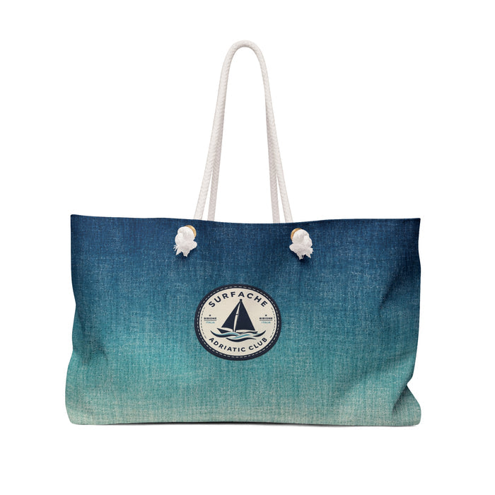 Surfache Adriatic Club Ombre Beach Weekender Bag — Surf & Sail Logo Tote