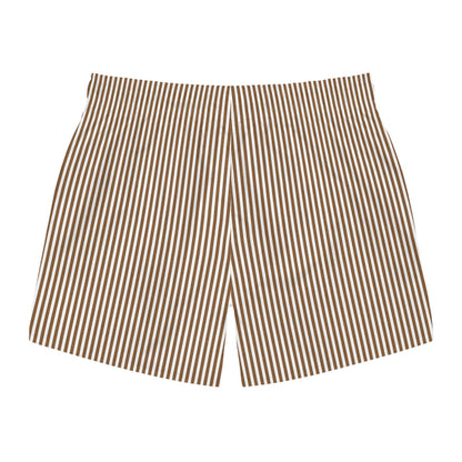 Surfache Cuba Libre Slim Cabana Swim Trunks – Lightweight Beach Shorts with Wave Patch