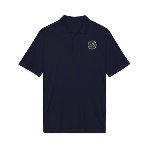 Surfache Embroidered Surf Wave Polo — Men's Performance Golf & Work Shirt