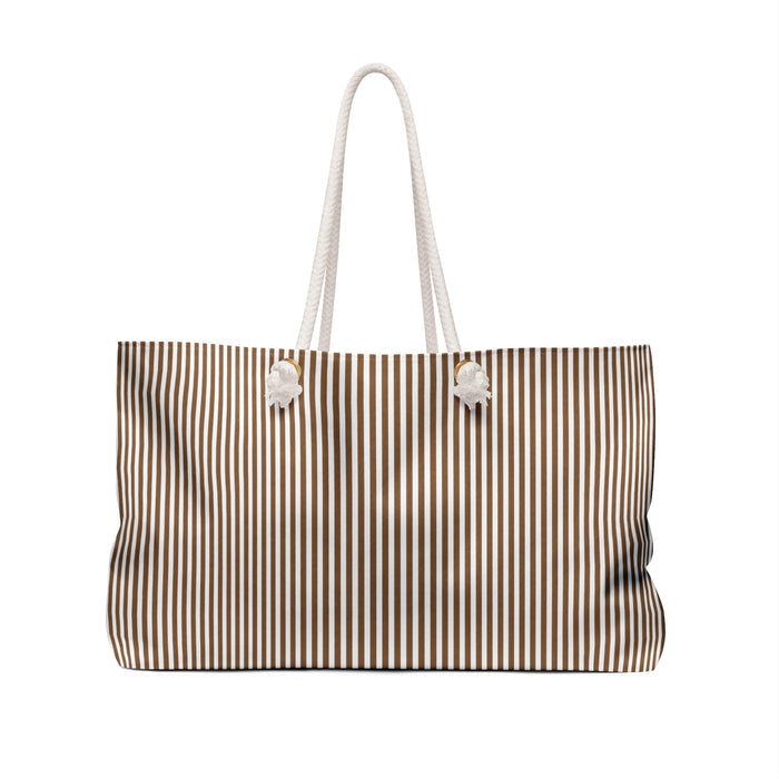 Surfache Slim Striped Seaside Weekender Bag — Cuba Libre Nautical Travel Tote