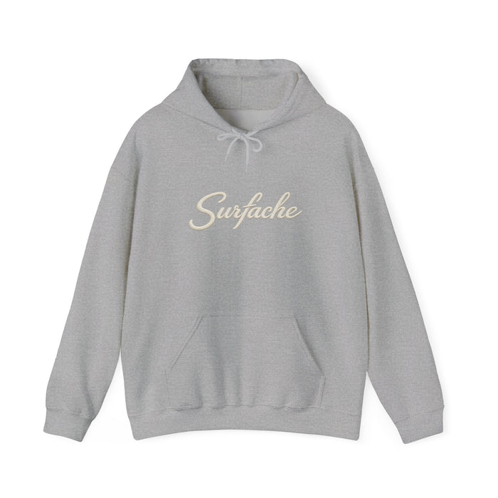 Surfache Wave Logo Hoodie — Coastal Surf-Inspired Pullover