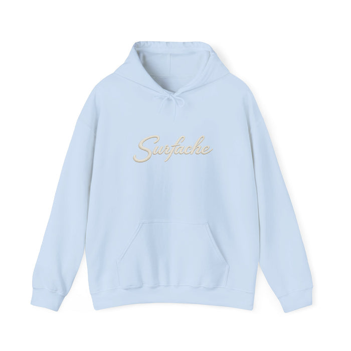 Surfache Wave Logo Hoodie — Coastal Surf-Inspired Pullover