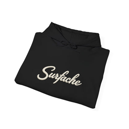 Surfache Wave Logo Hoodie — Coastal Surf-Inspired Pullover