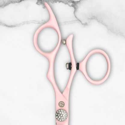 Swivel Precision Pink Hair Shears Set 5.5”