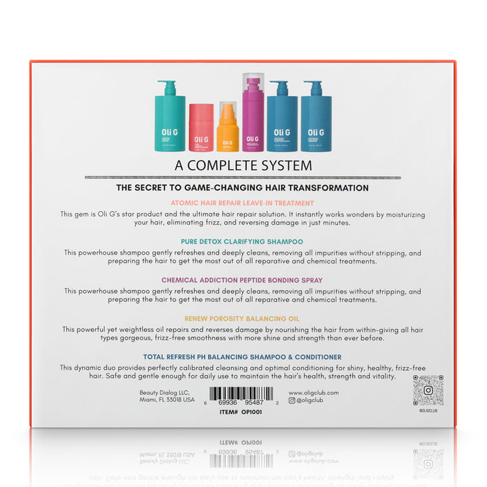 System Intro Kit — components laid flat
