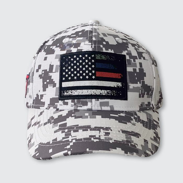 T2T Patch Hat (Patriot Flag Arctic Digi Camo)(L/XL)