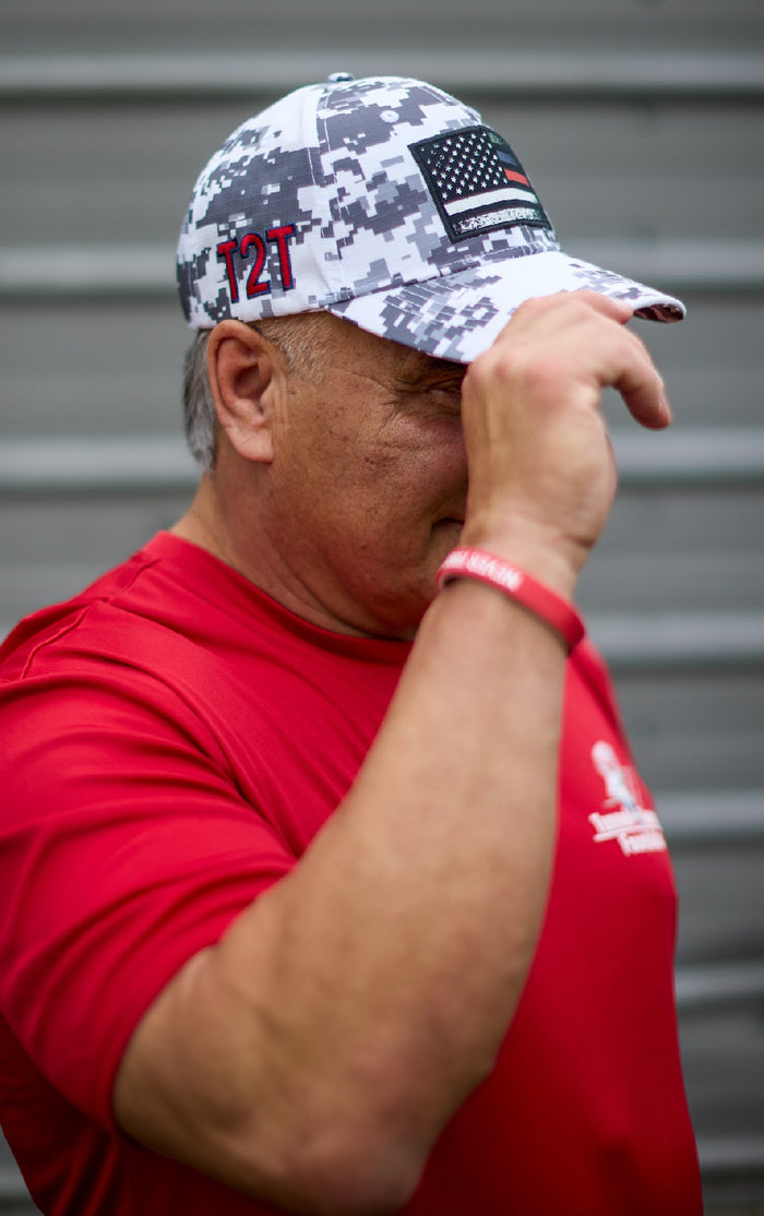T2T Patch Hat (Patriot Flag Arctic Digi Camo)(L/XL)