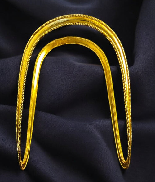 The Aravanki Silver Bridal Armlet or Vanki / Bajuband-Single