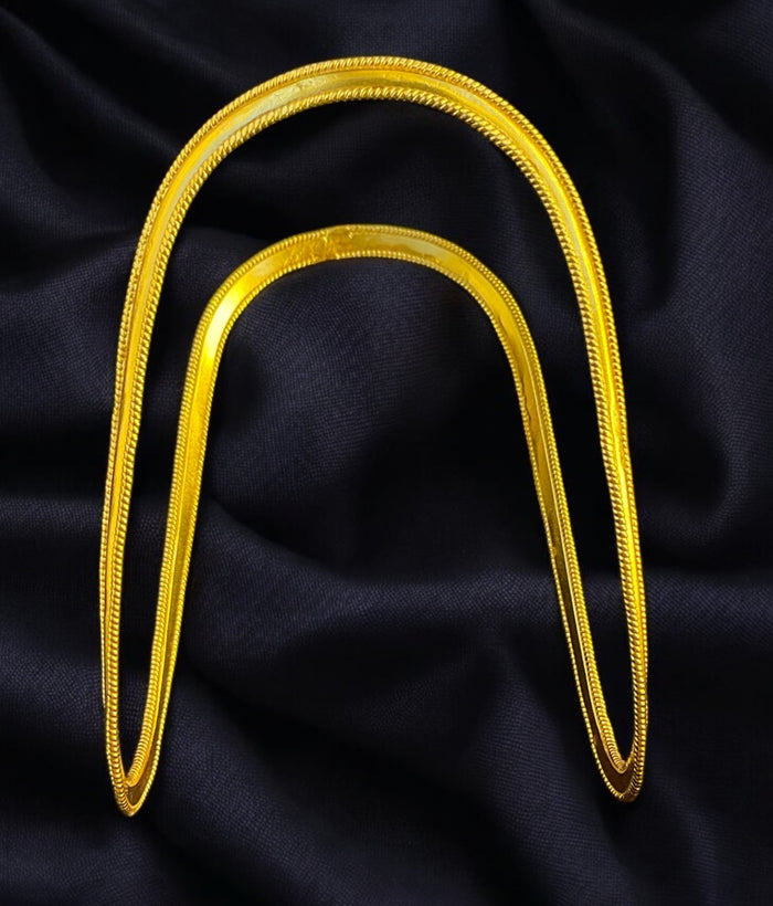 The Aravanki Silver Bridal Armlet or Vanki / Bajuband-Single
