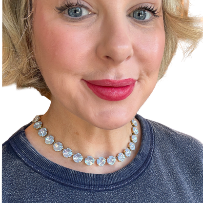 TOVA Sofia Necklace in Ultra Baby Blue