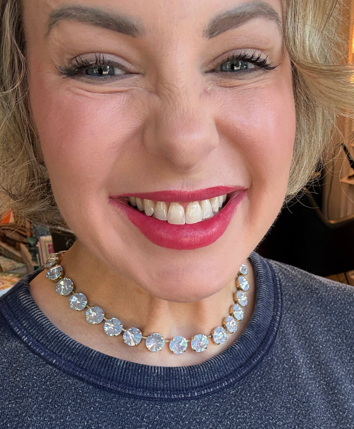 TOVA Sofia Necklace in Ultra Baby Blue