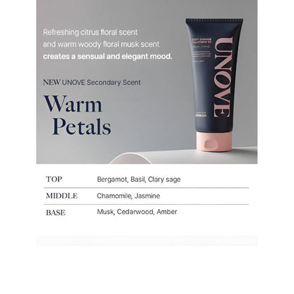 Unove Deep Damage Treatment EX 207ml - Warm Petals – Conditioner | Korean Skincare Canada - VGLE Beauty