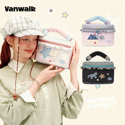 VANWALK Planner House Organizer Bag & Cosmetic Bag vs91
