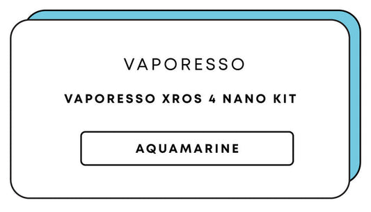 Vaporesso XROS 4 Nano Kit | Aquamarine-Image 1