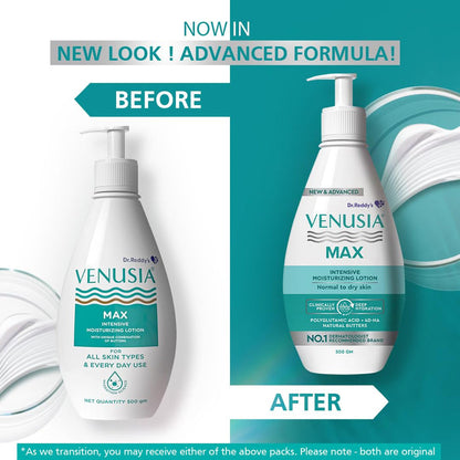 Venusia Max Intensive Moisturizing Lotion 500g