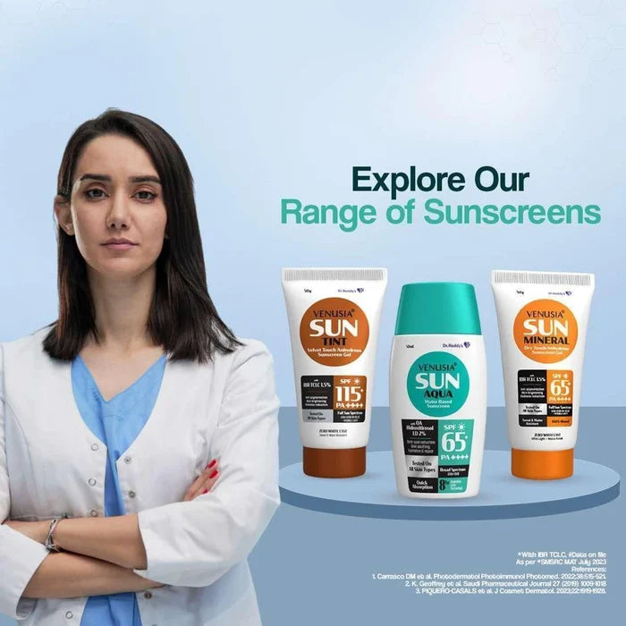 Venusia Water Based Sunscreen SPF 65+