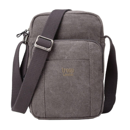 Vertical Canvas Crossbody Bag | TRP0370