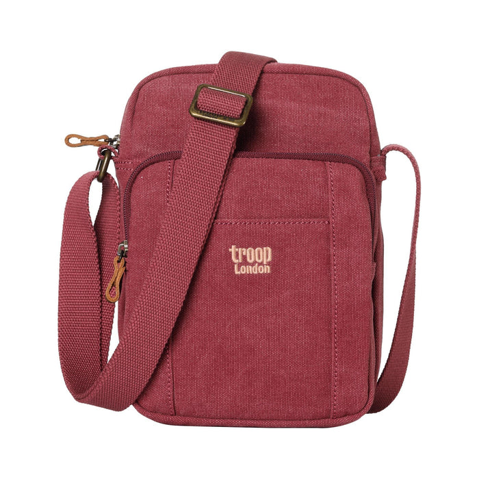 Vertical Canvas Crossbody Bag | TRP0370