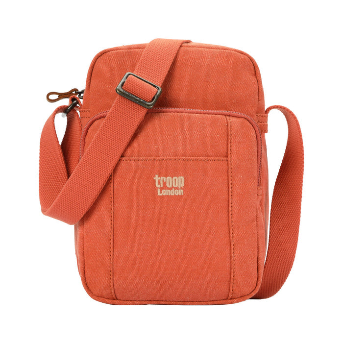 Vertical Canvas Crossbody Bag | TRP0370