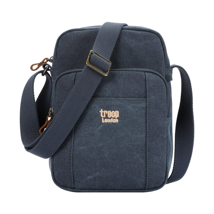 Vertical Canvas Crossbody Bag | TRP0370