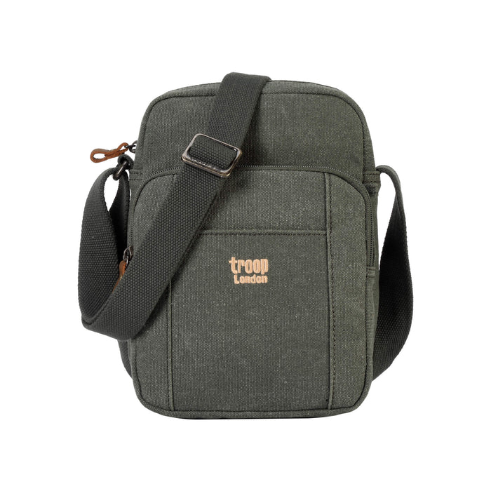 Vertical Canvas Crossbody Bag | TRP0370