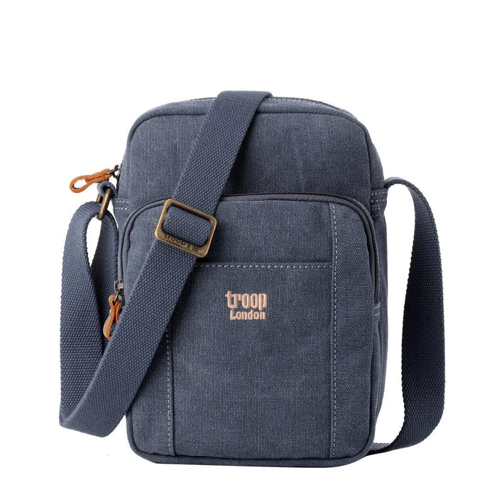 Vertical Canvas Crossbody Bag | TRP0370