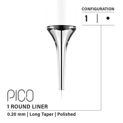 1 Round Liner Long Taper 0.25mm (CART-963)