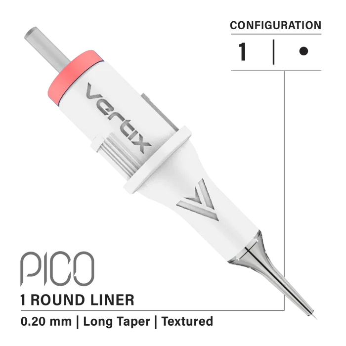 Vertix - Pico Cartridges 1 Round Liner (20pcs) - Choose Type